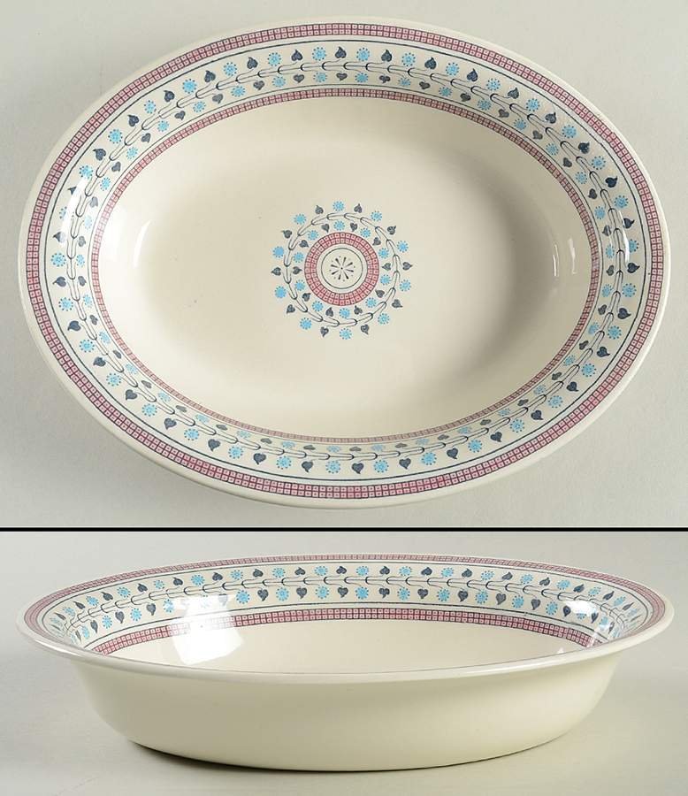 Tuscan 9" Oval Vegetable Bowl by Spode-1