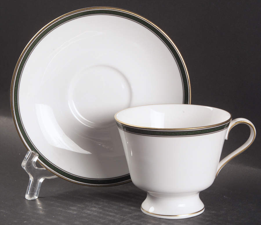 Tuscana Footed Cup & Saucer Set by Spode-1