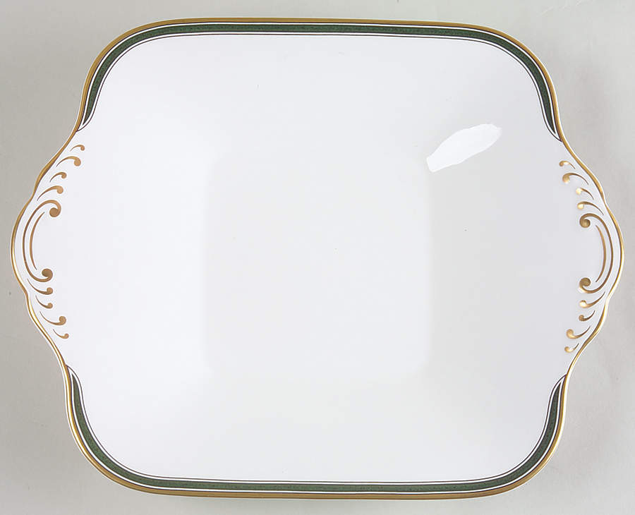 Tuscana Square Handled Cake Plate by Spode-1