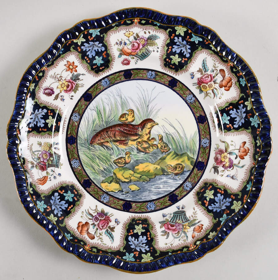 Upland Game Dinner Plate by Spode-1