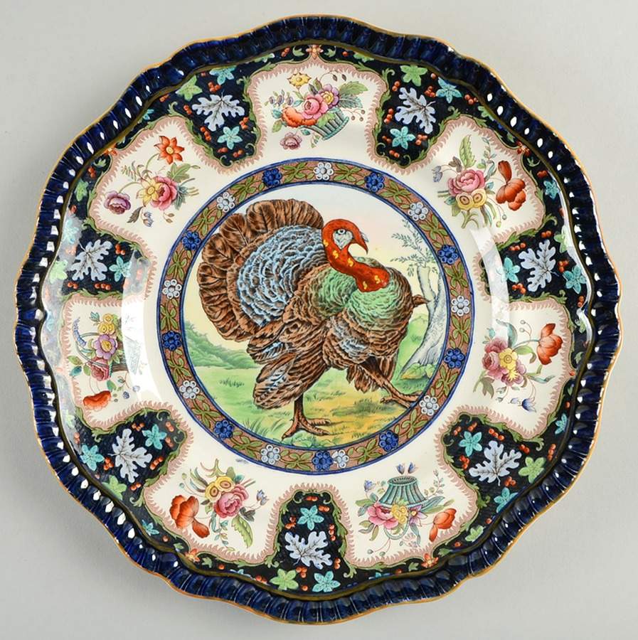 Upland Game Dinner Plate by Spode-1