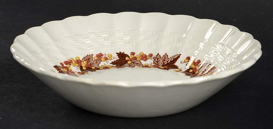 Valencia Brown Fruit/Dessert (Sauce) Bowl by Spode-1