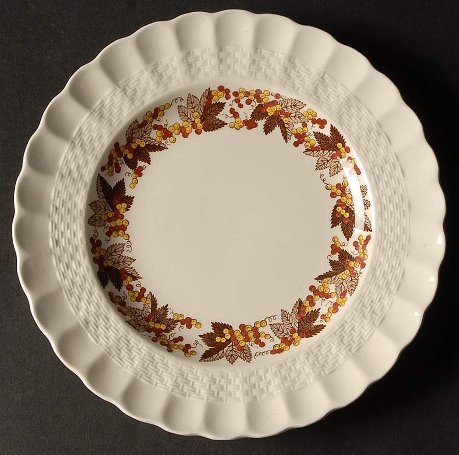 Valencia Brown Salad Plate by Spode-1
