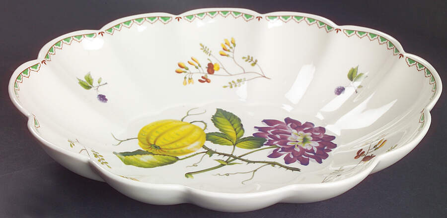 Victoria Large Oval Fluted Dish by Spode-1