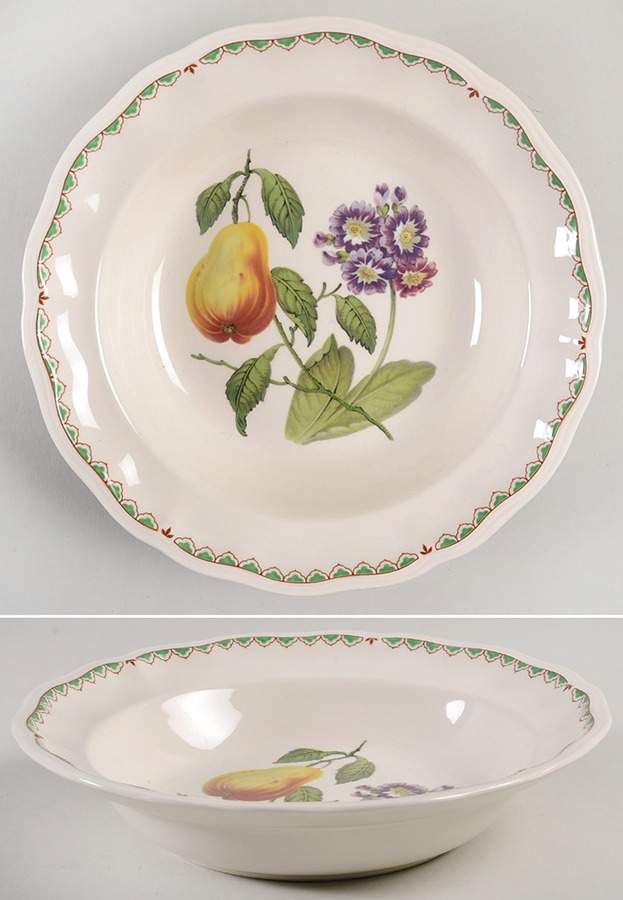 Victoria Rim Soup Bowl by Spode-1
