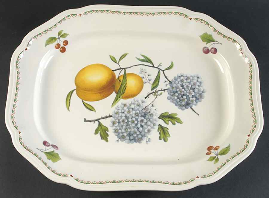 Victoria 16" Oval Serving Platter by Spode-1