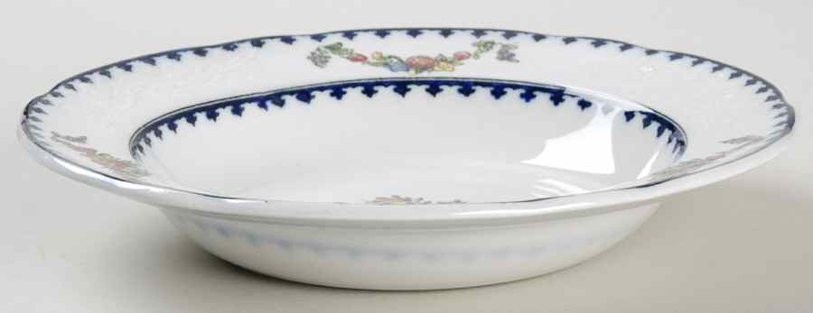 Vienna (Floral Center) Rim Cereal Bowl by Spode-1