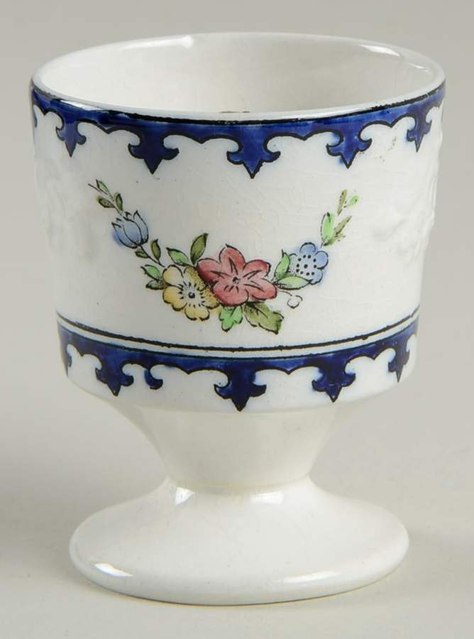 Vienna (Floral Center) Single Egg Cup by Spode-1