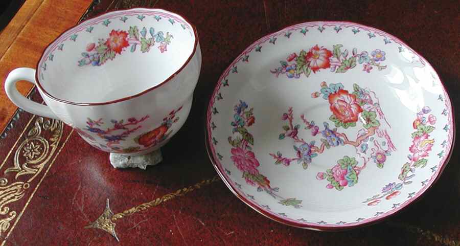 Vielle France Flat Cup & Saucer Set by Spode-1