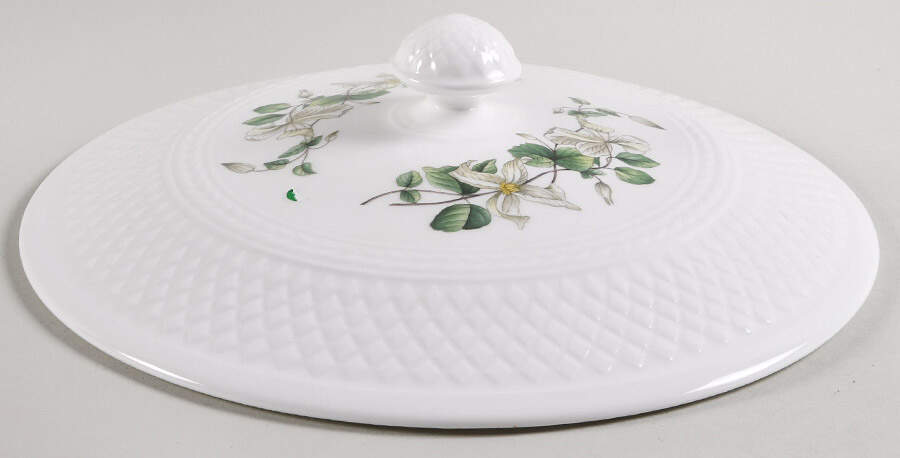 Virginia (Bone, Newer) Lid for Round Vegetable by Spode-1
