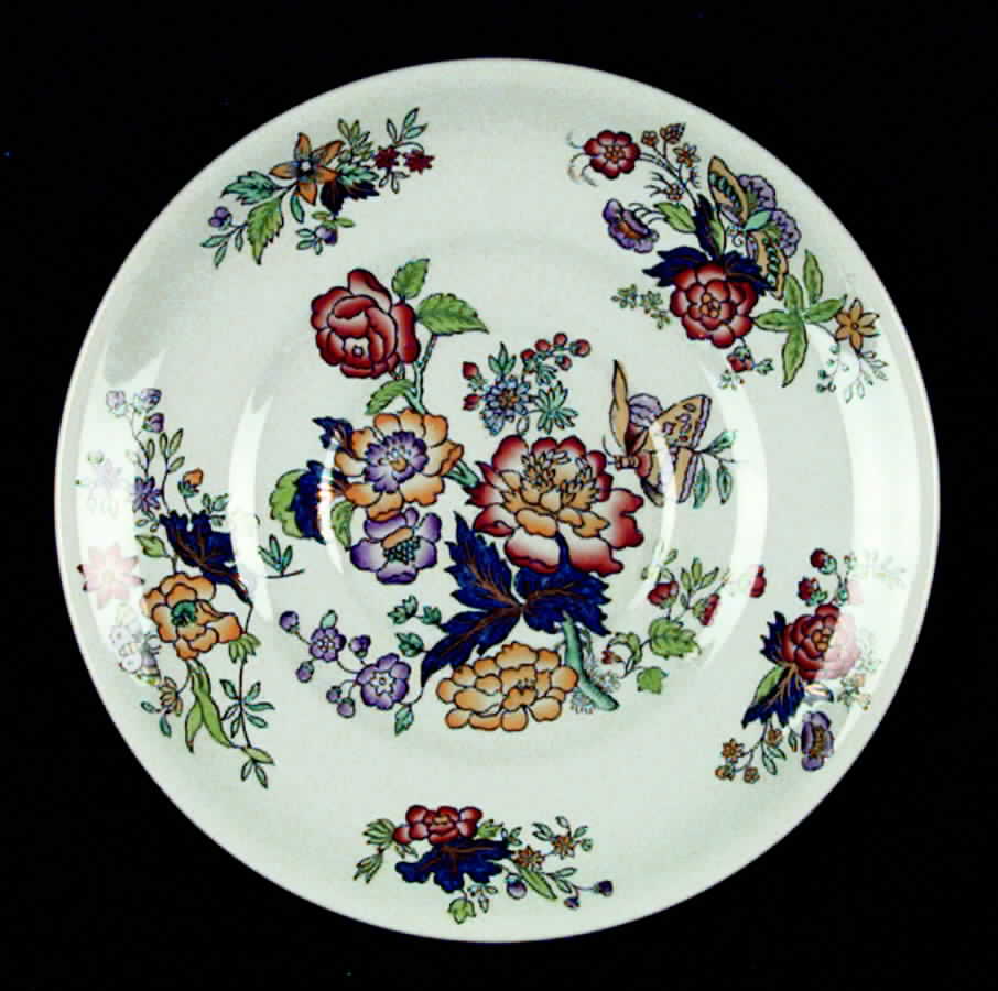 W26 Saucer for London Shape Footed Cup by Spode-1