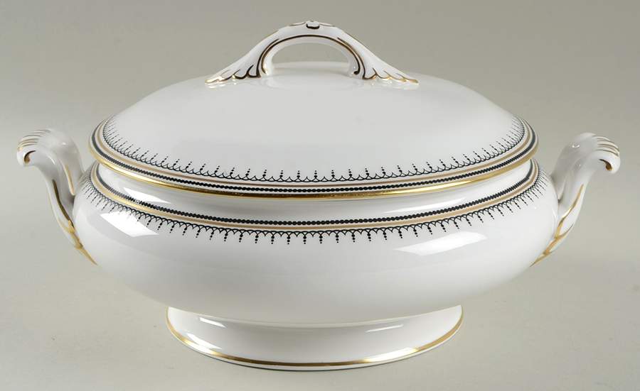 Warwick Round Covered Vegetable by Spode-1
