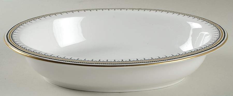 Warwick 9" Oval Vegetable Bowl by Spode-1