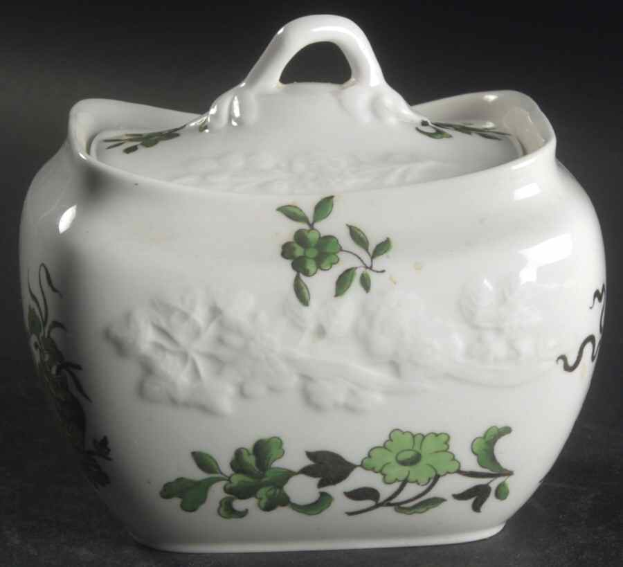 Wellington Sugar Bowl & Lid by Spode-1