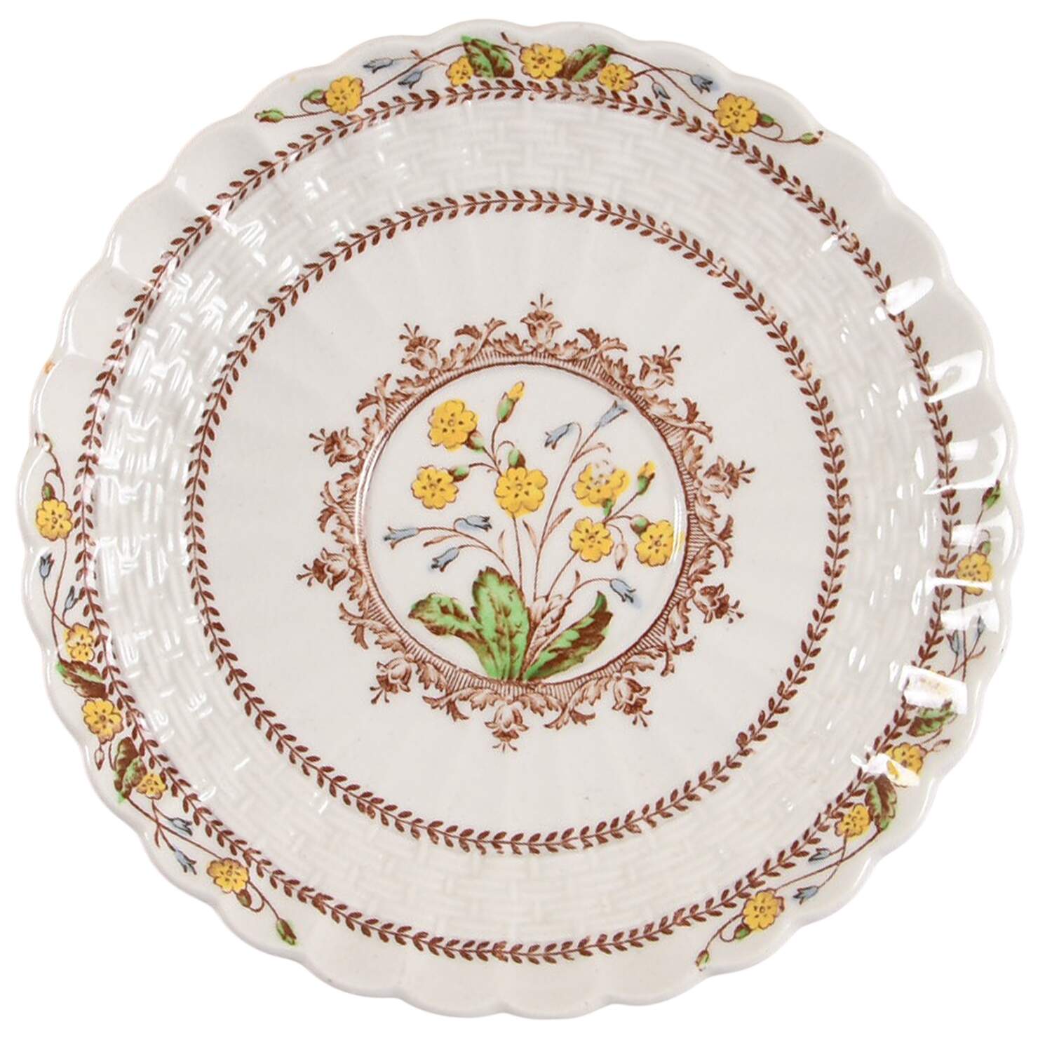Wicker Dell Saucer for Demitasse Cup by Spode-1
