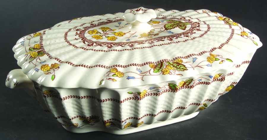 Wicker Dell Oval Covered Vegetable by Spode-1