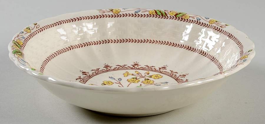 Wicker Dell Coupe Cereal Bowl by Spode-1