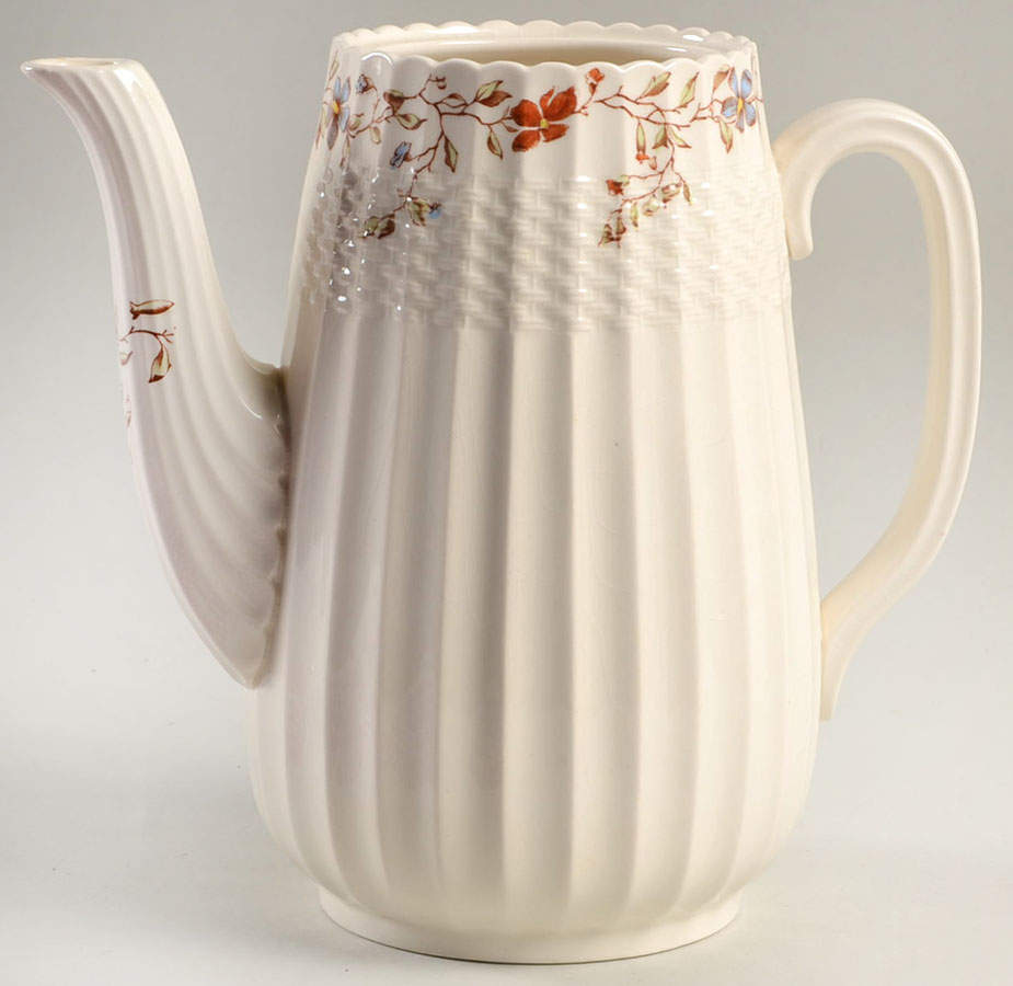 Wicker Dale Coffee Pot No Lid by Spode-1
