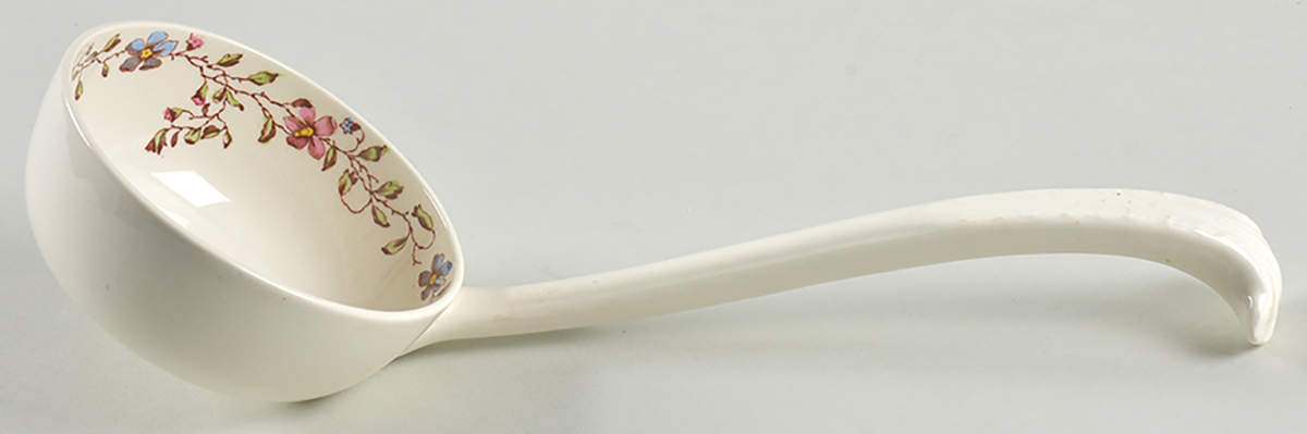 Wicker Dale Tureen Ladle by Spode-1