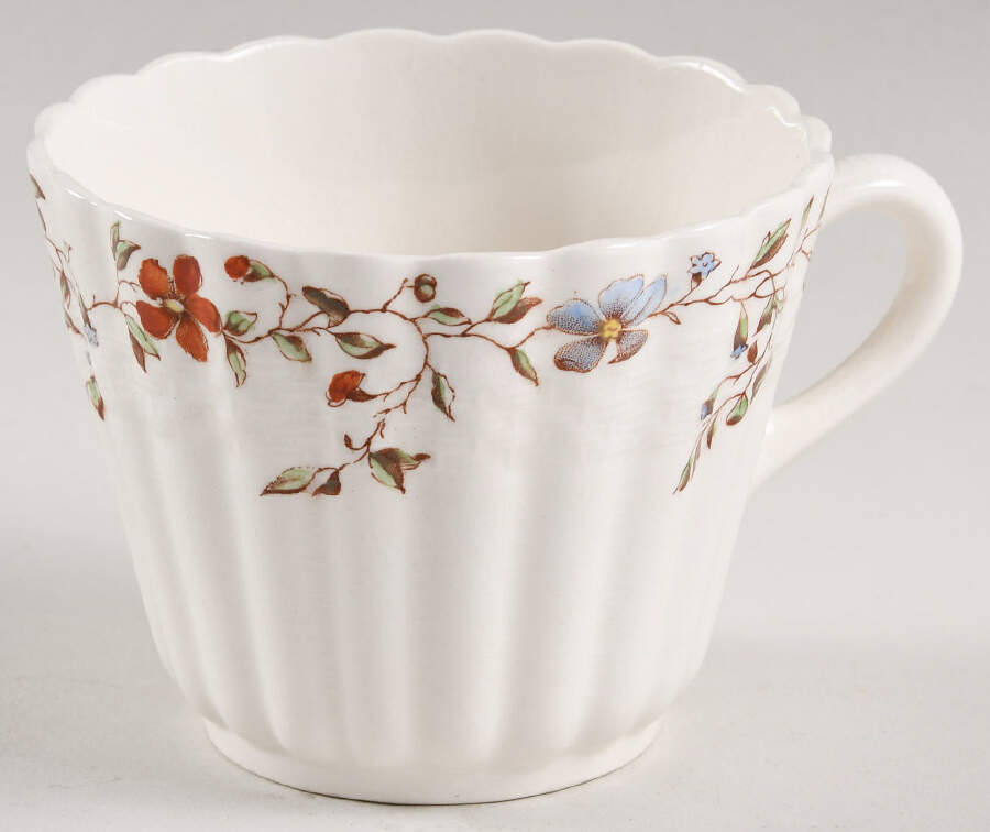 Wicker Dale Flat Cup by Spode-1