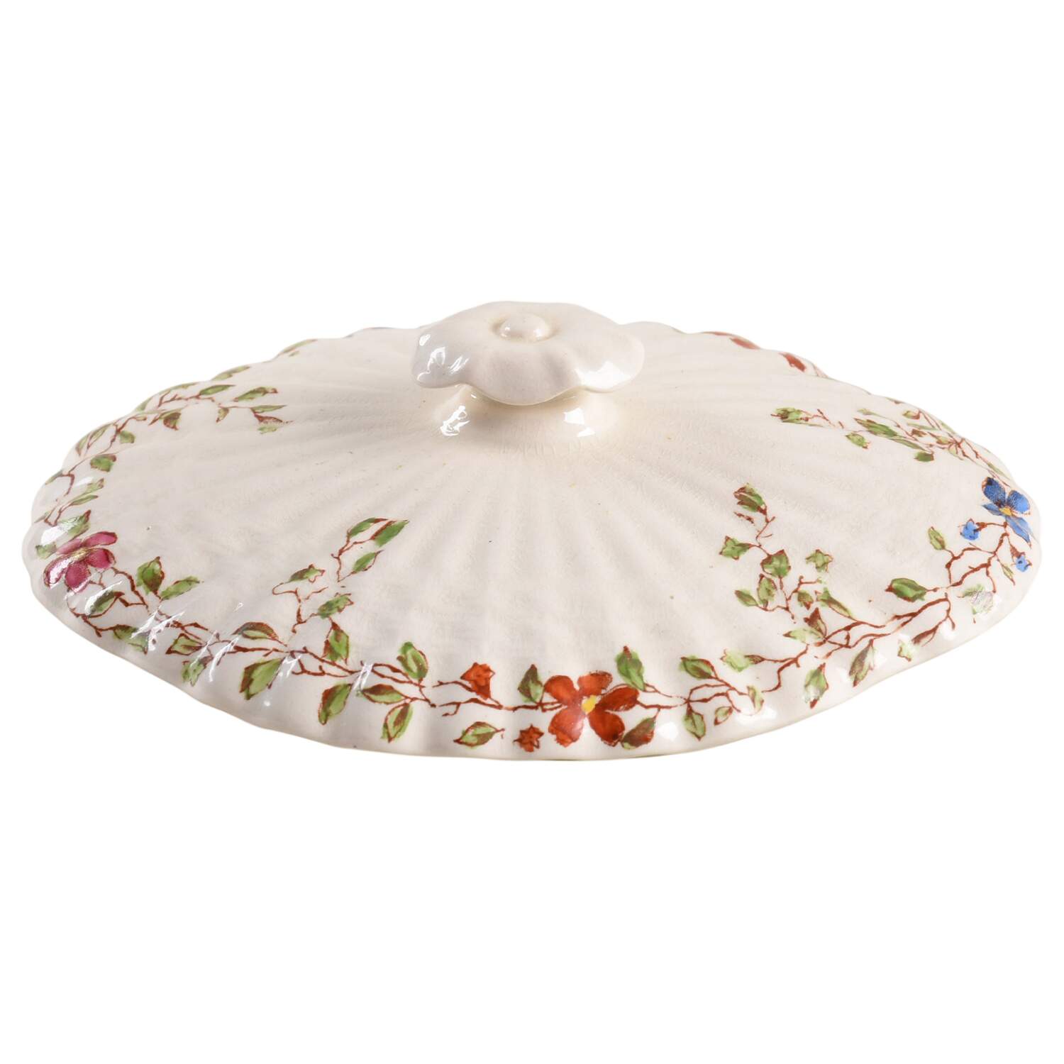 Wicker Dale Lid for Sugar Bowl by Spode-1