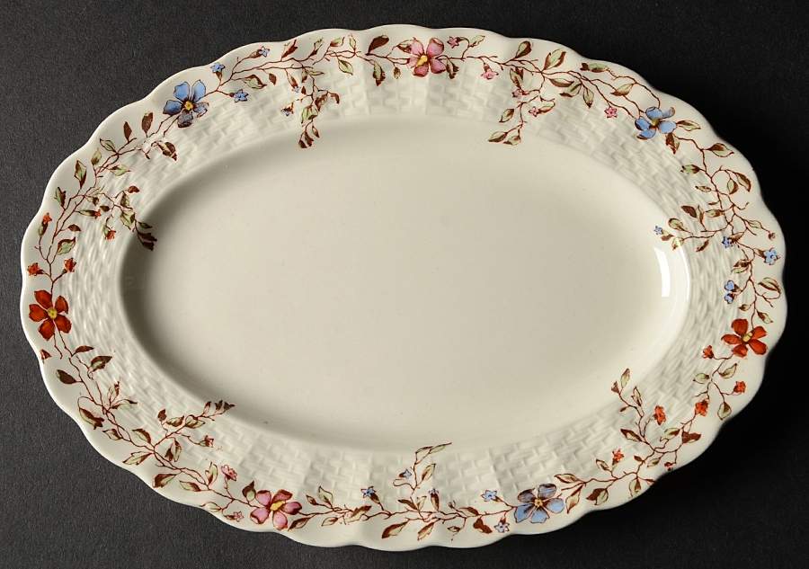 Wicker Dale Relish/Gravy Underplate by Spode-1