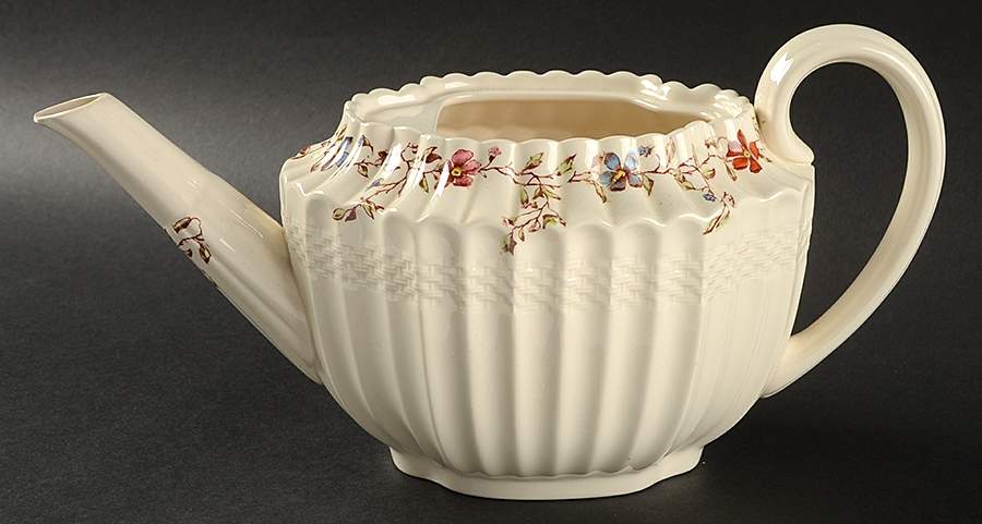 Wicker Dale Teapot No Lid by Spode-1