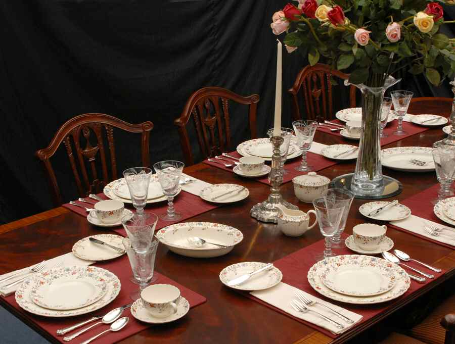 Wicker Dale 47 Piece Estate Set by Spode-1