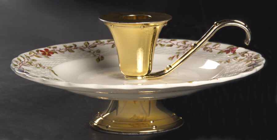 Wicker Dale 3"- 3 1/4" Candleholder (BB) HC by Spode-1