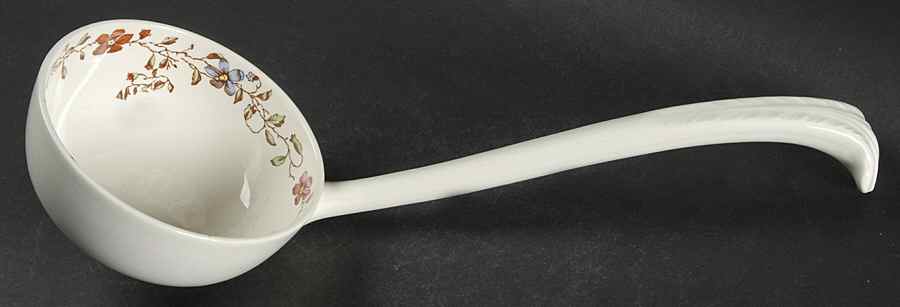 Wicker Dale Tureen Ladle by Spode-1