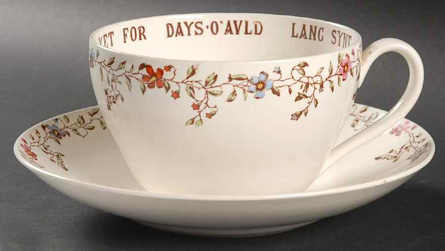 Wicker Dale Joke Cup & Saucer Set by Spode-1