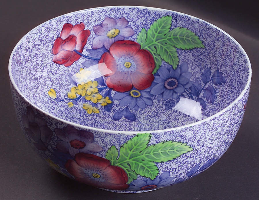 Wild Flower Blue 7" Chinese Bowl by Spode-1