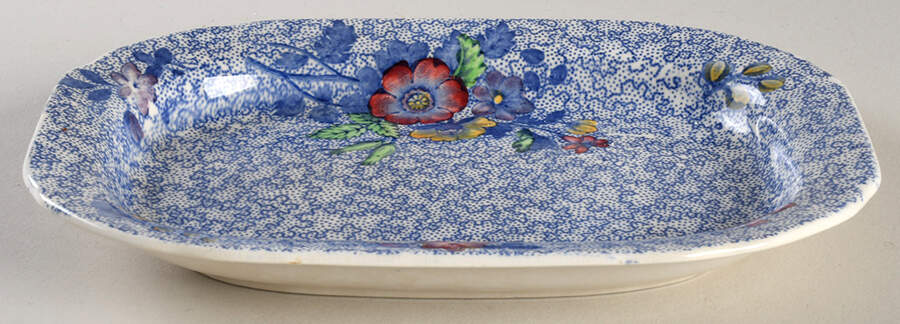 Wild Flower Blue Relish by Spode-1