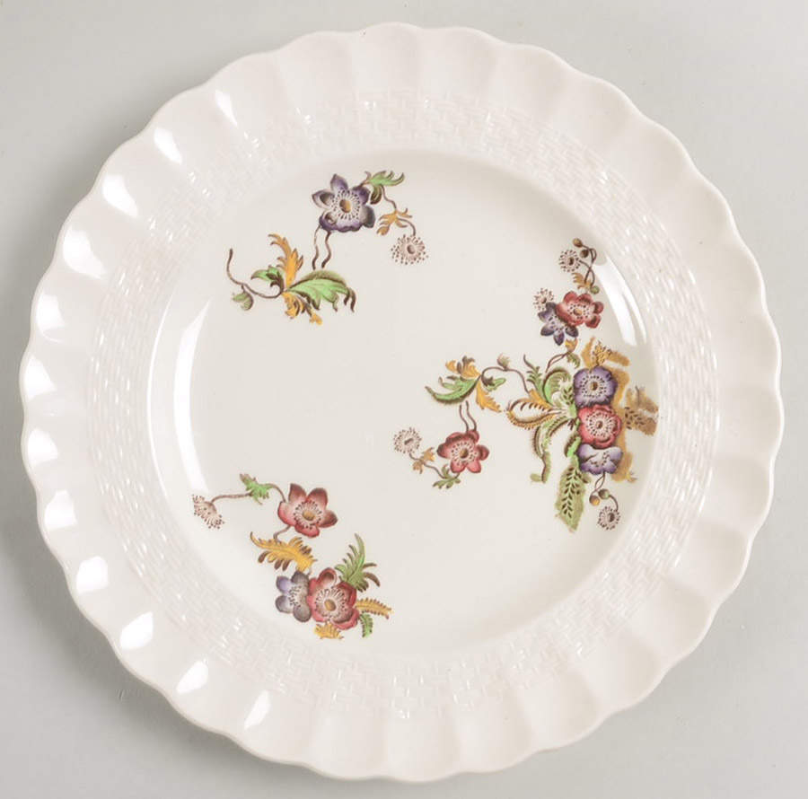 Wicker Lane (Basket Weave) Salad Plate by Spode-1