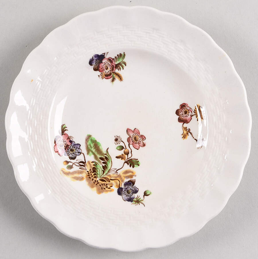 Wicker Lane (Basket Weave) Small Bread & Butter Plate by Spode-1