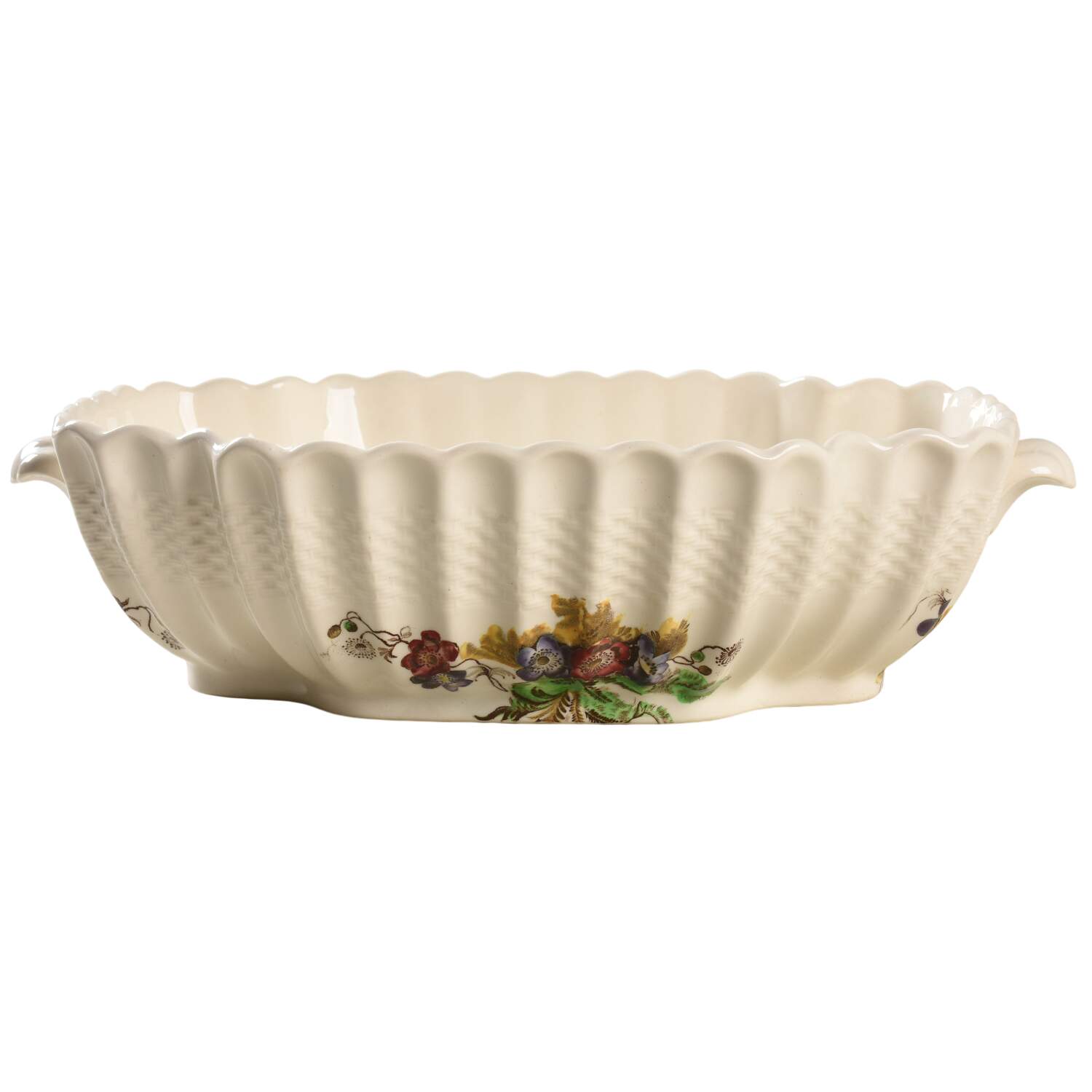 Wicker Lane (Basket Weave) Oval Vegetable No Lid by Spode-1