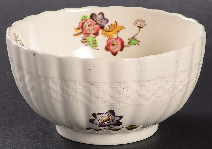 Wicker Lane (Basket Weave) Open Sugar Bowl by Spode-1