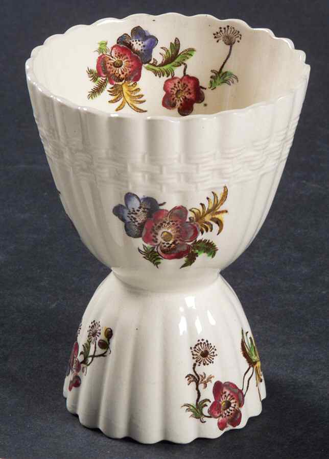 Wicker Lane (Basket Weave) Double Egg Cup by Spode-1