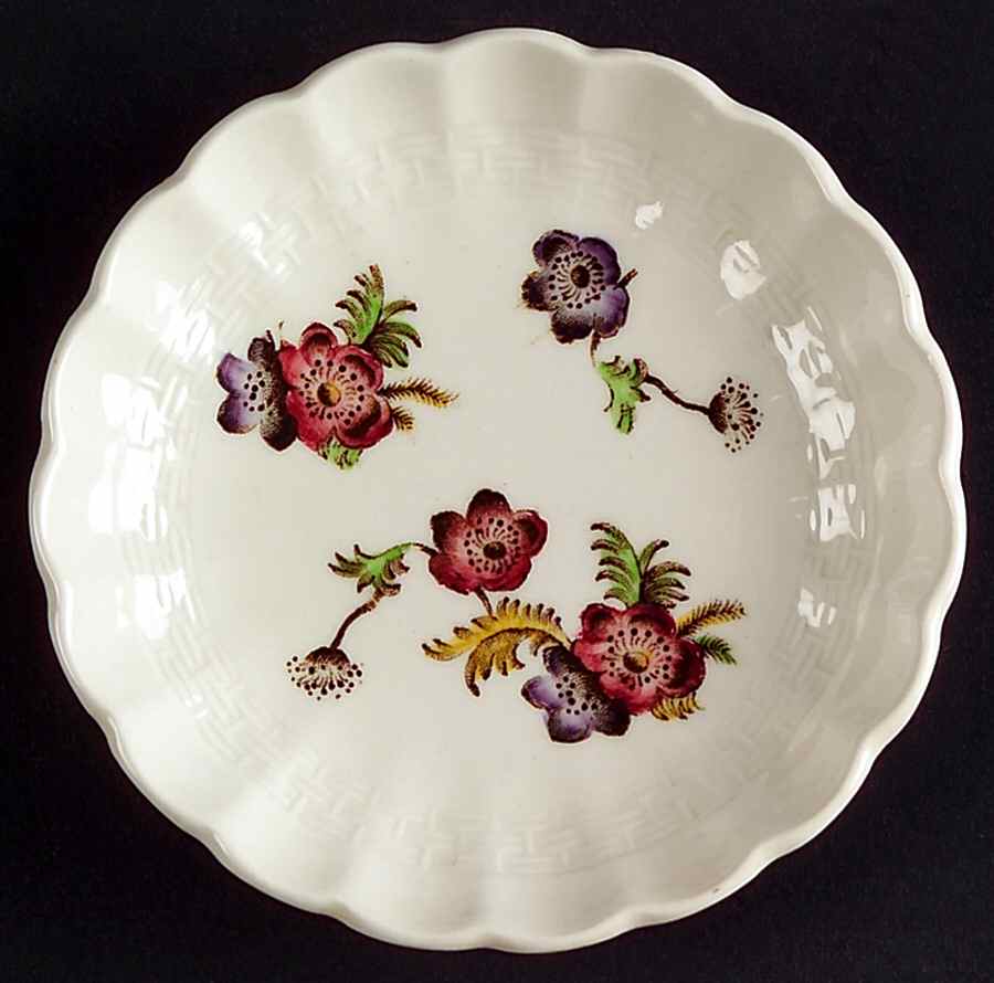 Wicker Lane (Basket Weave) Butter Pat by Spode-1
