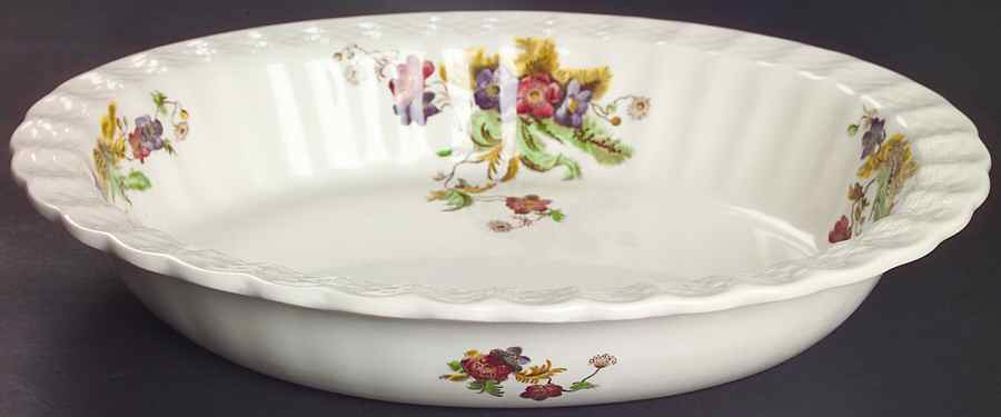 Wicker Lane (Basket Weave) 11" Oval Vegetable Bowl by Spode-1