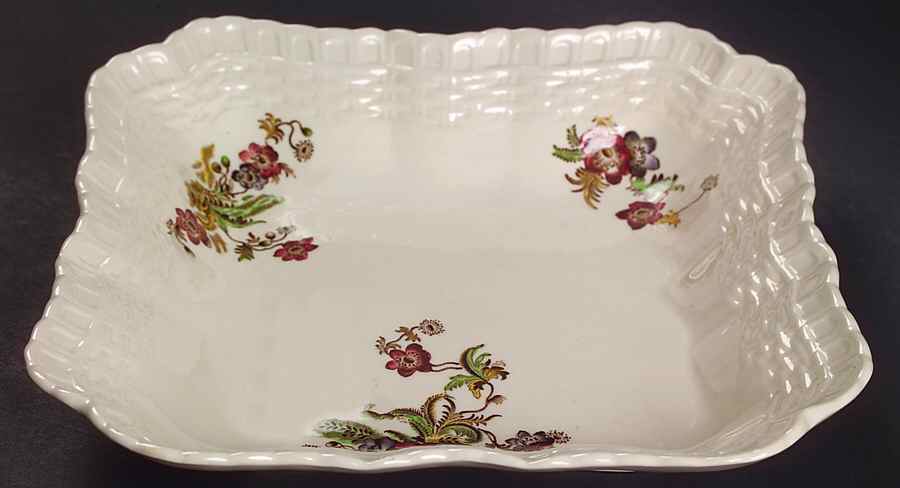 Wicker Lane (Basket Weave) 7" Square Vegetable Bowl by Spode-1