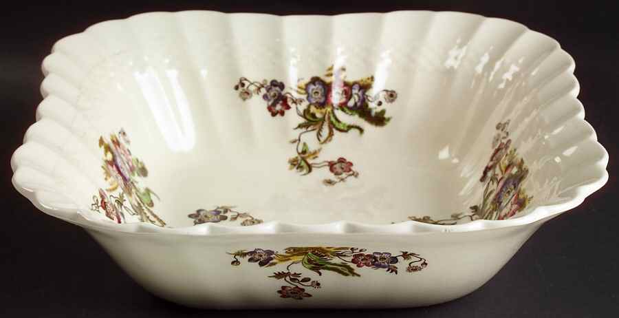 Wicker Lane (Basket Weave) 9" Square Vegetable Bowl by Spode-1