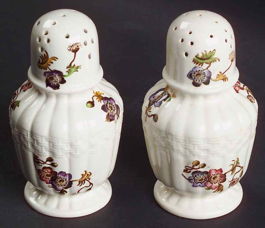Wicker Lane (Basket Weave) Salt & Pepper Set by Spode-1