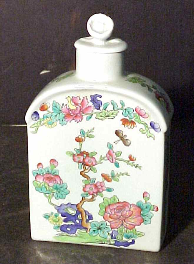 Willis (Y2684) Tea Caddy & Lid by Spode-1