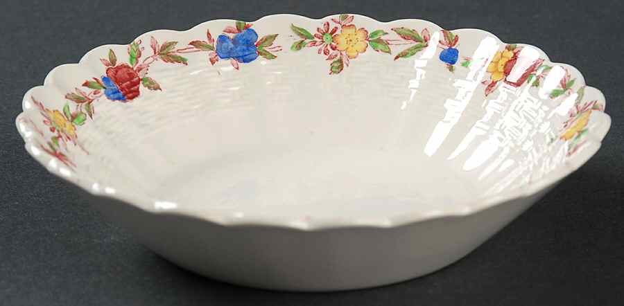 Wicker Rose Fruit/Dessert (Sauce) Bowl by Spode-1