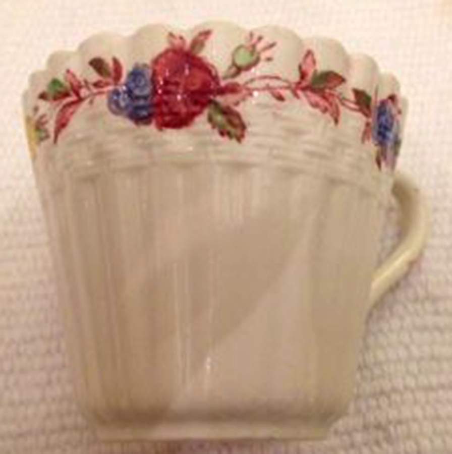 Wicker Rose Flat Demitasse Cup by Spode-1