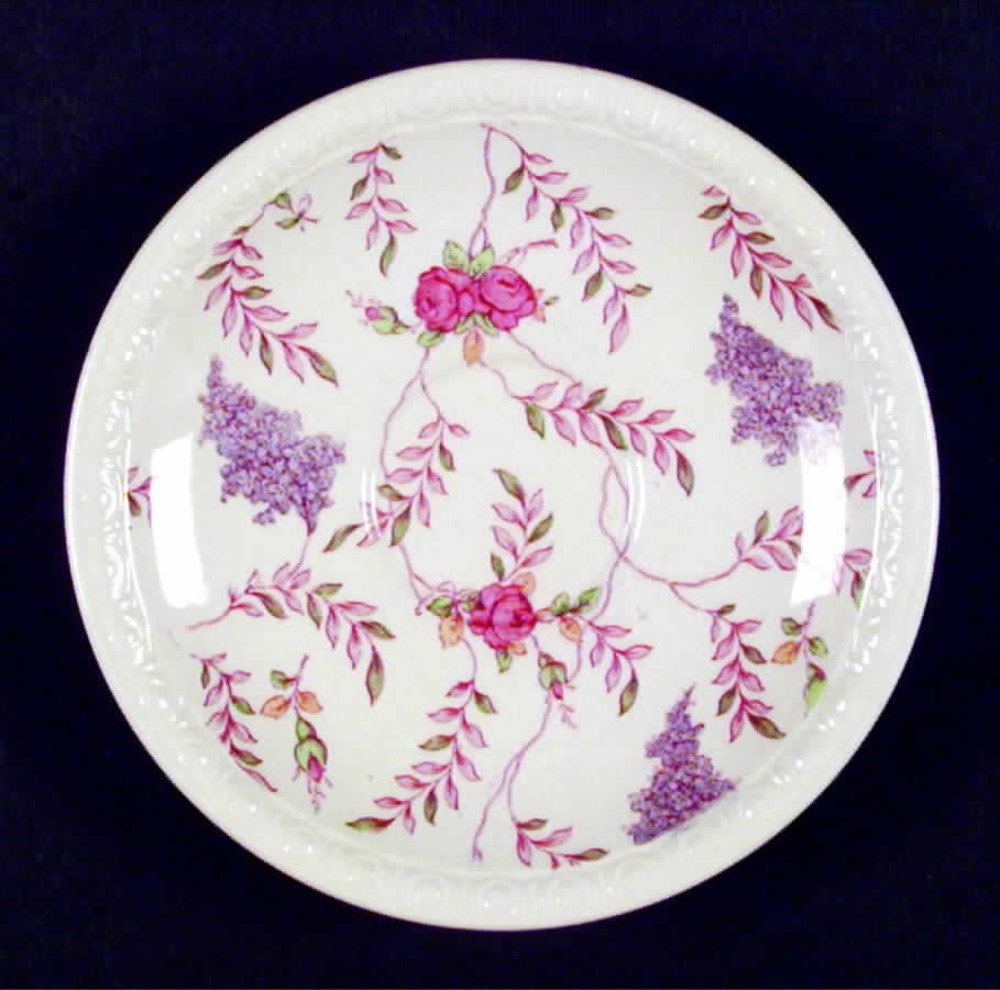Wisteria (Beaded) Saucer for Bouillon Cup by Spode-1