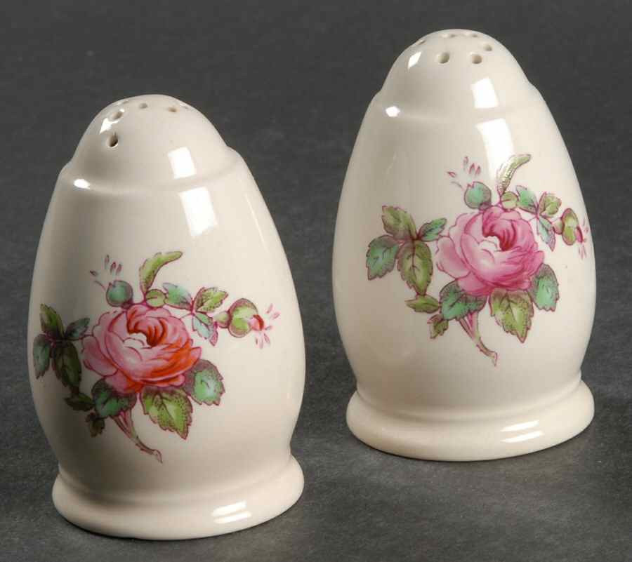 Wisteria (Beaded) Salt & Pepper Set by Spode-1