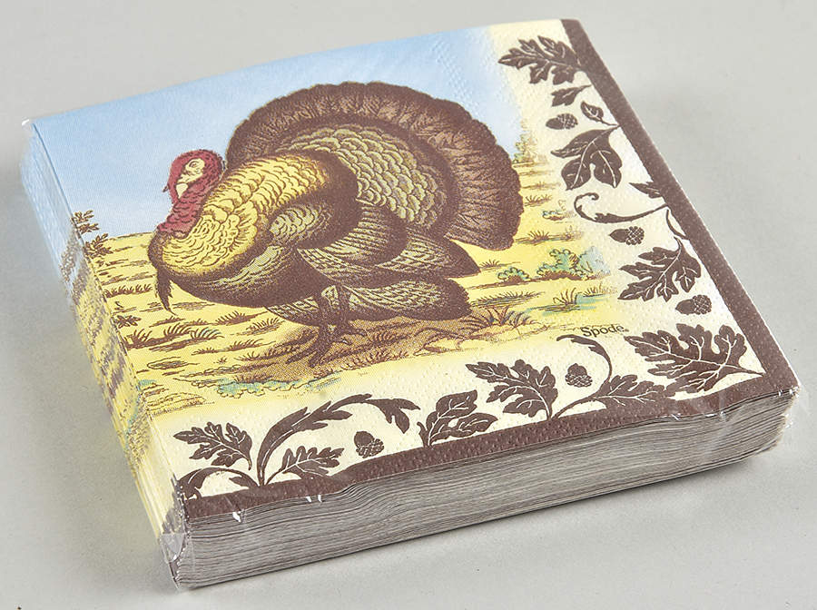 Woodland Package of Paper Beverage Napkins by Spode-1
