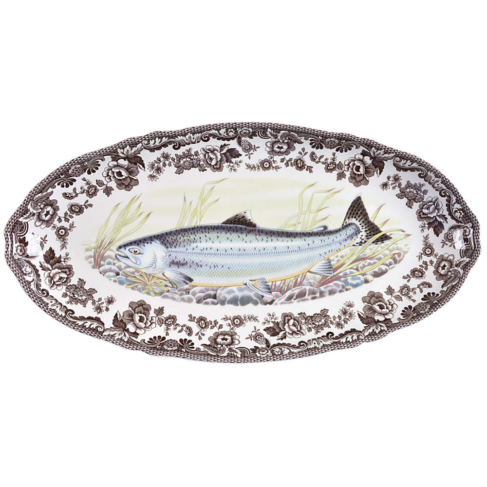 Woodland 18" Fish Platter by Spode-1